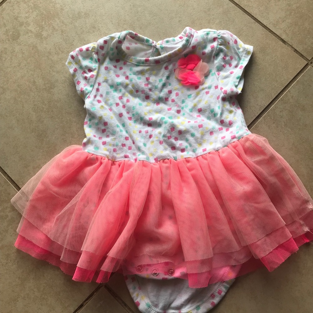 Cherokee onsie with a tutu